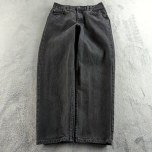 Vintage Dakota Jeans Mens 34x30 (Fits 30x29) Black Faded Straight Canada